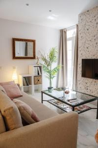 Khu vực ghế ngồi tại Viktory Apartments