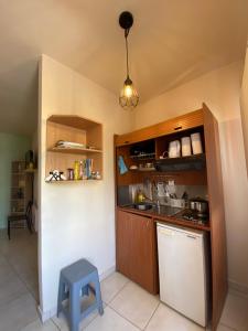 Kuchyňa alebo kuchynka v ubytovaní ZISIS APARTMENTS No3