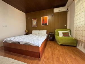 Postel nebo postele na pokoji v ubytování Apartmani Teodora