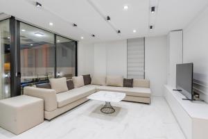 Khu vực ghế ngồi tại Eco Villa Dicle