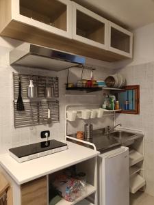 Η κουζίνα ή μικρή κουζίνα στο Casa Luna +6 φωτογραφίες