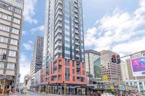 Ein allgemeiner Blick auf Auckland oder ein Stadtblick von der Ferienwohnung aus
