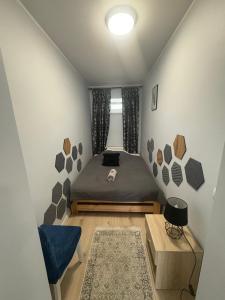 Posteľ alebo postele v izbe v ubytovaní Apartamenty Cieplicka 20