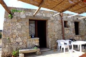 Patio nebo venkovní prostory v ubytování Palacca, trullo salentino