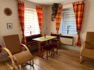 Posezení v ubytování Apartmány Merkel
