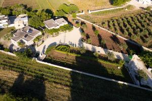 Letecký snímek ubytování Palacca, trullo salentino