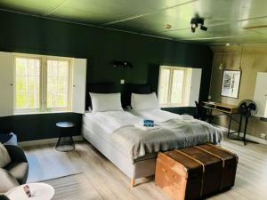 Herangtunet Mountain Lodge客房内的一张或多张床位