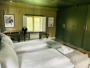 Herangtunet Mountain Lodge客房内的一张或多张床位