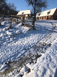 Manoir du Val Harangt v zimě