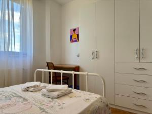 Postel nebo postele na pokoji v ubytování Apartman Ostrea ***
