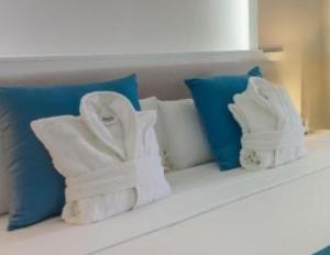 Posteľ alebo postele v izbe v ubytovaní "Cathy's Home"- apart Luxury - Adult Only - Large Terrace Private