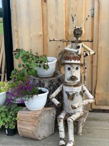 Сад в Gruszkowka Domek Letniskowy +15 фотографий