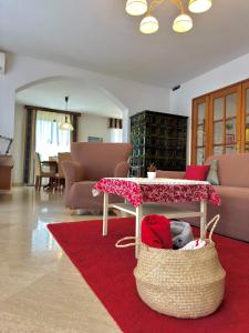 TV a/nebo společenská místnost v ubytování Apartman Ostrea *** + 37 fotografií