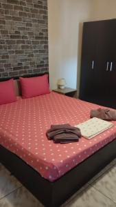 Postel nebo postele na pokoji v ubytování Marios House 2