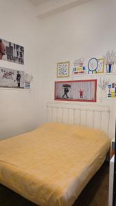 Posteľ alebo postele v izbe v ubytovaní CASA DI SILVIA a PORTA PIA