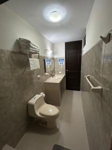 Koupelna v ubytování Casa Real