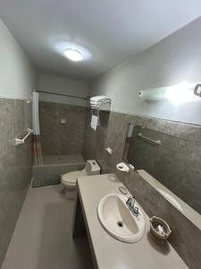 Koupelna v ubytování Casa Real
