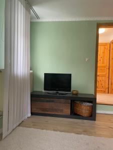 TV a/nebo společenská místnost v ubytování Erdgeschosswohnung mit separatem Eingang