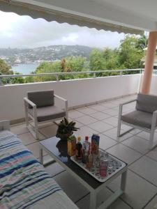 Balkon oz. terasa v nastanitvi Location vue sur mer à 5 min de la mer