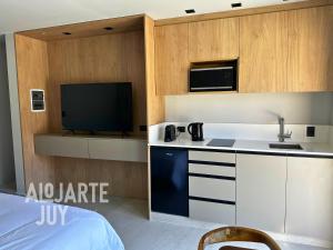 Køkken eller tekøkken på Altos de la Quebrada II