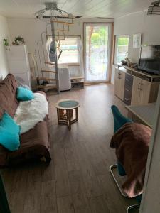 Kuchyň nebo kuchyňský kout v ubytování Zur Schwalbe 8