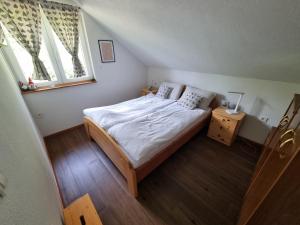 Ένα ή περισσότερα κρεβάτια σε δωμάτιο στο Luna's House