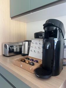 Kuchyň nebo kuchyňský kout v ubytování Appartement La Dole et Sens Au pied des pistes + 19 fotografií