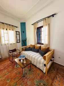 Istumisnurk majutusasutuses Noqta Space Coworking Coliving Space