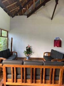 Et sittehjørne på Andasibe Sifaka Lodge