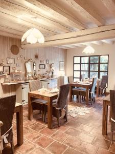 Posezení v ubytování B&B Temps Suspendu Provence