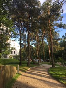 Vonkajšia záhrada v ubytovaní Apartament Nadmorski Gold