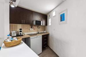 Nhà bếp/bếp nhỏ tại La Santa - Casa Marosenia