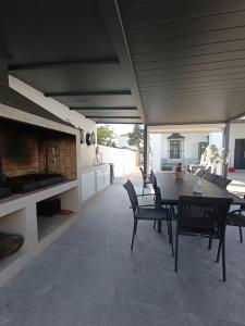 Kuchyň nebo kuchyňský kout v ubytování Villa Lagarto