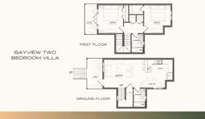 Grundriss der Unterkunft Bayside Villas by Islander Resort