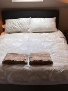 Ένα ή περισσότερα κρεβάτια σε δωμάτιο στο Cottage Farmhouse