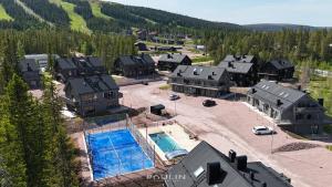 Πισίνα στο ή κοντά στο Lindvallen Ski Resort Pool and Padel - Sauna - 6 Guests