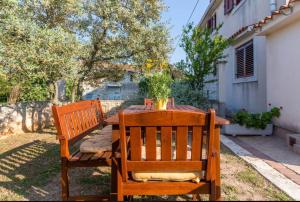 Zahrada ubytování Apartment Soline