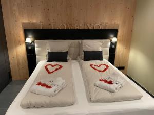 Postel nebo postele na pokoji v ubytování B&B Les Épis
