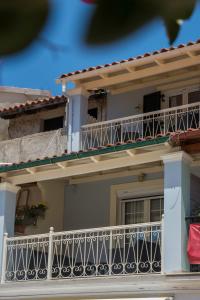 Un balcón o terraza en Paxos In Square Studio Poseidon