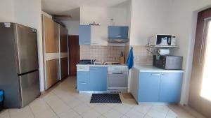 Kuchyň nebo kuchyňský kout v ubytování Apartments Josef