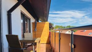 Balkón nebo terasa v ubytování Haus Schanzenblick Fewo 4