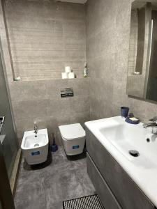 Koupelna v ubytování Appartement