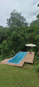 Πισίνα στο ή κοντά στο Glamping in jungle - Corcovado Nature Wonders - amazing views - available scooter