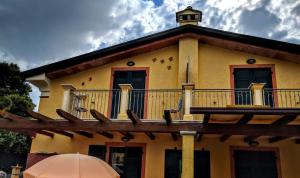 Budova, v ktorej sa ubytovanie bed & breakfast nachádza