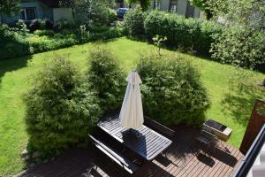 Zahrada ubytování Embrace Apartments