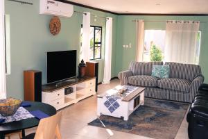 TV a/nebo společenská místnost v ubytování Sunbirds Lodge Chobe