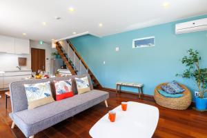 Posezení v ubytování Kahoo House