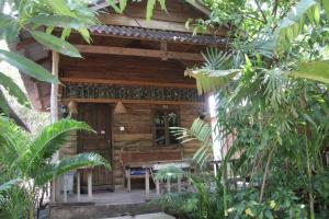 Zahrada ubytování Fish Island Bungalows