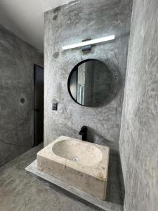 Koupelna v ubytování Apartamentos 31