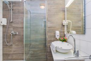 Koupelna v ubytování Hotel Dubrovnik